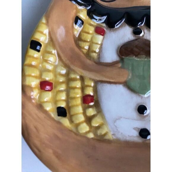 Johanna Parker Fall Harvest Critter Shaped Plate Chipmunk Candy Dish 5" NEW - Picture 4 of 11